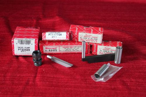 Lot of starrett parts new ( 5 ) pieces for sale