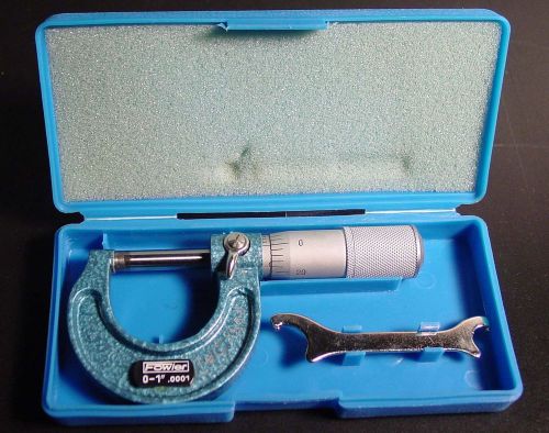 Fowler micrometer 0-1&#034;, .0001&#034; increments. in box and fine condition. for sale