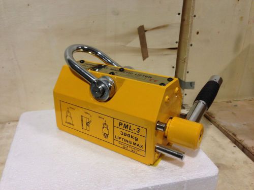 660 lb lifting magnet - magnetic lifter 300 kg lifting capacity - magnet lifter for sale