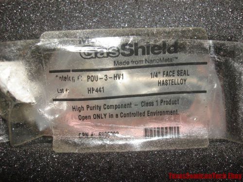 Mott gas shield gas filter nanometal pou-3-hv1 - lam 796-092046-001 -1/4&#034;vcr new for sale