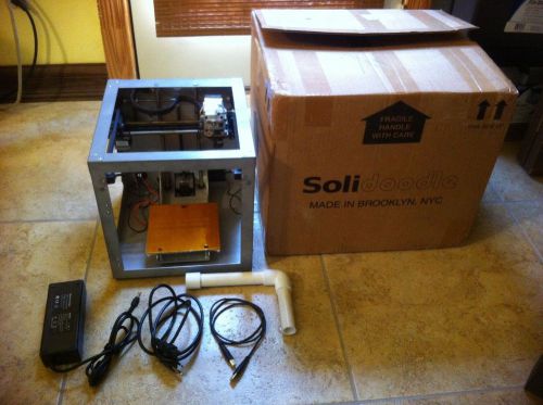Solidoodle 2 3D Printer 6&#034;x6&#034; Heated Bed Steel Frame ABS/PLA