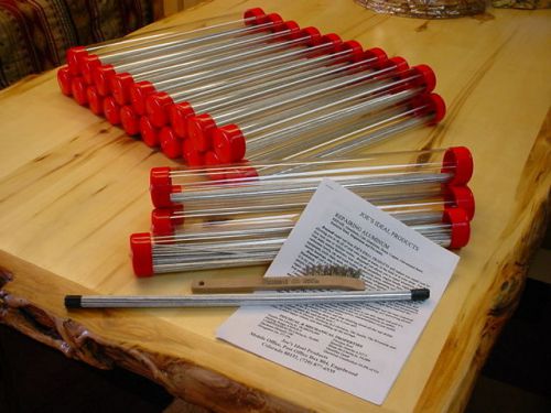 Aluminum repair rod, brazewell, 25 rod kit, with wet/dry case. for sale