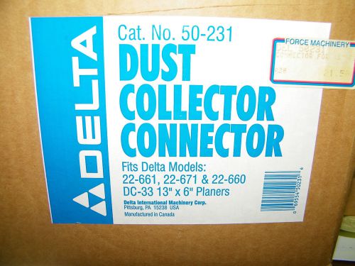 delta planer dust collector fitting 50-234 for 22-661, 22-671, 22-660, DC-33