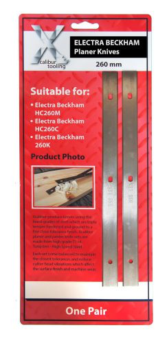 Elektra Beckum HSS Planer Blades to suit HC260M,HC260C machines ONE PAIR wm1003