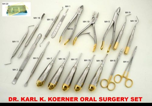 Dr. Karl K. Koerner Oral Surgery Set