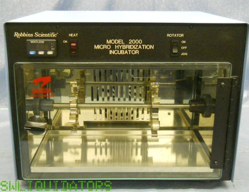 Working robbins scientific micro hybridization incubator model 2000 for sale