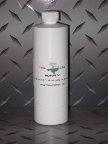 Tex lab supply 16 fl. oz. polyethylene glycol - 400 nf/usp grade - sterile for sale