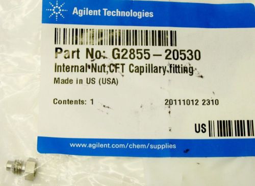 Agilent G2855-20530 Internal Nut, CFT Capillary Fitting NEW Surplus