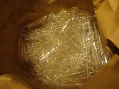 Chemistry test tubes plastic 3 5/8&#034; long crafts science 145count biology plants