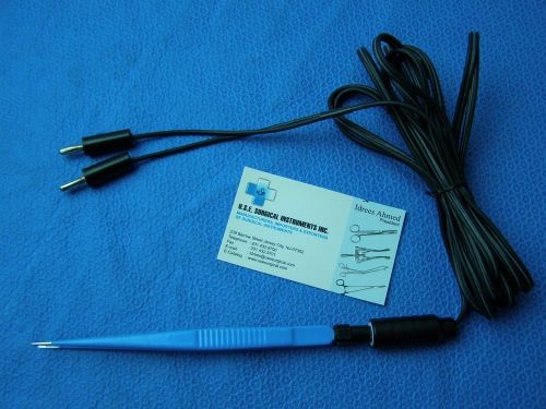 One gerald bipolar forceps 6&#034; reusable electrosurgical instruments with cord for sale