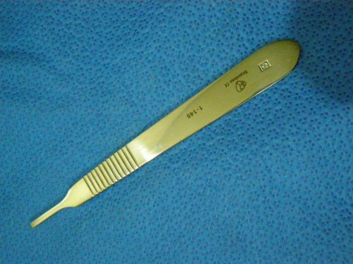 3-Scalpel Handle #3 with Ruler mm/cm Graduated Veterinary Surgical Instruments
