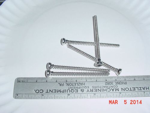 5 LOT ZIMMER ORTHOPEDIC CORTICAL BONE SCREWS 4.5mm X 64mm FULL THREAD SCREW
