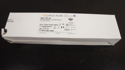 Gyrus Acmi PE-24 USA Punctate Electrode 24Fr Yellow ~ Box of 6