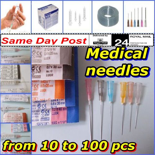 Medical needles all sizes,sterile hypodermic,syringes sinjection / refilling ink for sale