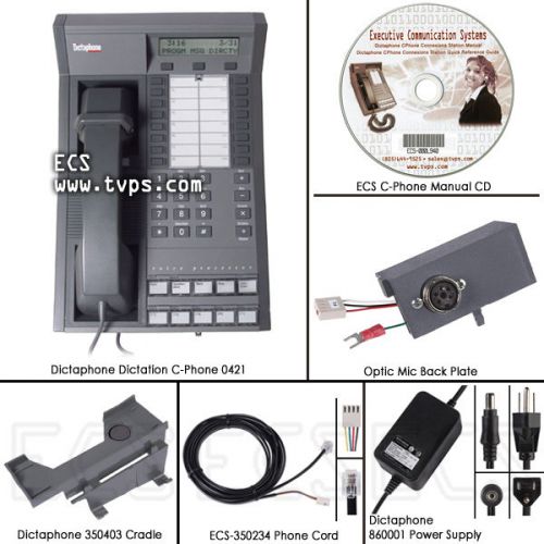 Dictaphone 0421 c-phone dictation w/opticmic capability for sale