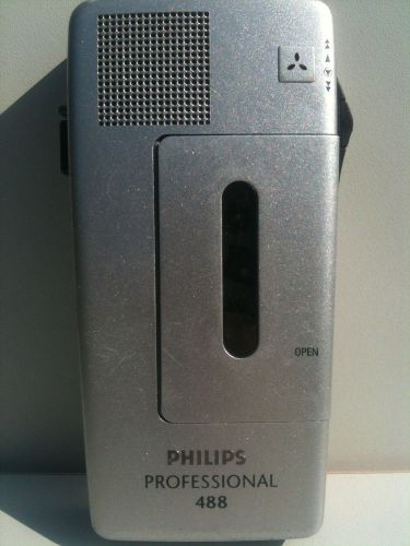 Philips 488 Pocket Memo Dictaphone Dictation Machine Voice Recorder