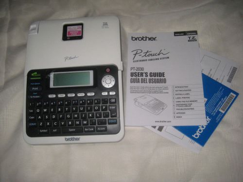 Brother® P-touch® PT-2030 Simply Professional Desktop with 2 tapes