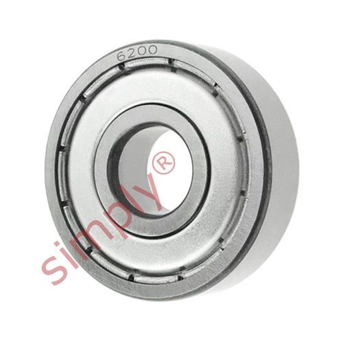 6200zz budget metal shielded deep groove ball bearing 10x30x9mm for sale