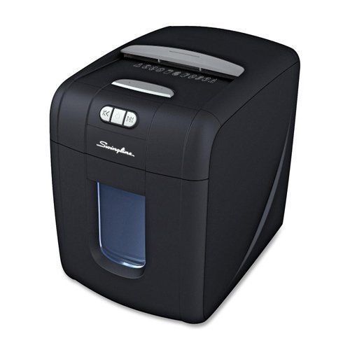 Swingline Stack-and-Shred 100X Hands Free Shredder, Cross-Cut, 100 Sheets