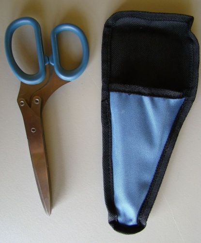 Shredder Scissors with Pouch/Case Stainless Steel, 5 Blade, Blue Handle by AVON