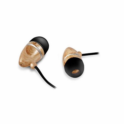 BRAND NEW - Ep5438 Graphic Collection Wood Headphones- Black