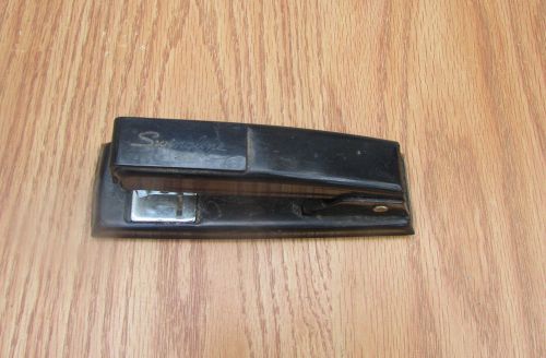 Vintage SWINGLINE  Small Desk Stapler 5 1/4 inch  Black  Works