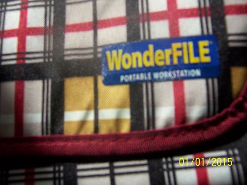 Wonder File Portable Work Statio -As Seen On TV Organized File System Scrapbook