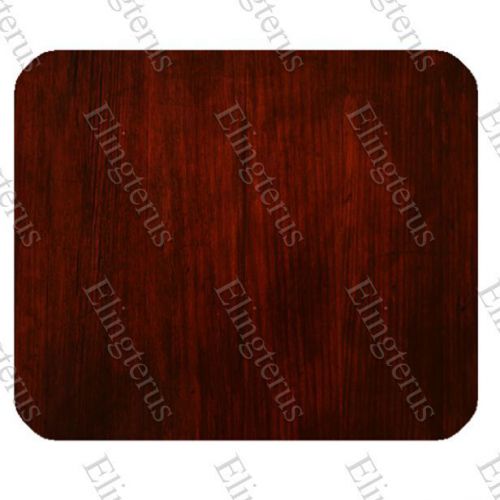 New Wood Mouse Pad Backed With Rubber Anti Slip for Gaming
