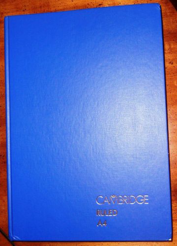 CAMBRIDGE RULED A4 Hard Cover 384 pages by SPICERS Product  J64070 -NEW
