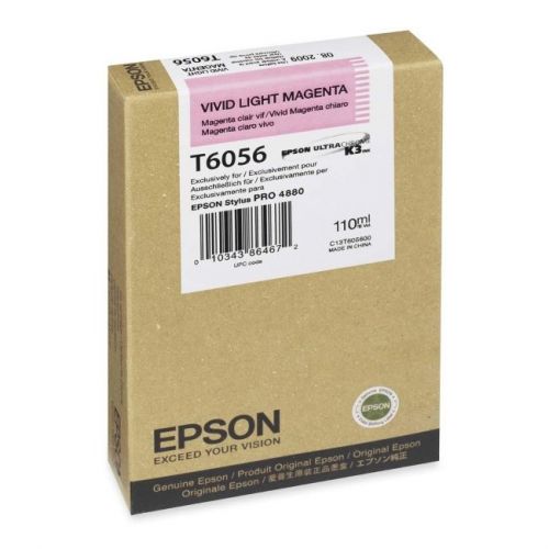EPSON - ACCESSORIES T605C00 LIGHT MAGENTA INK CART 110ML