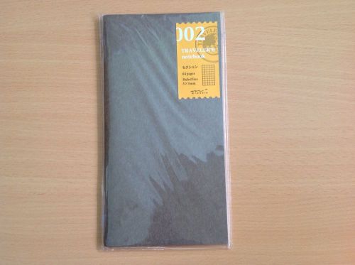Midori Travelers Notebook Refill Regular size Squared Free shipping!