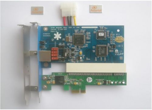TE110P-E Single E1asterisk card ISDN PRI for voip ippbx Elastix FreePBX system D