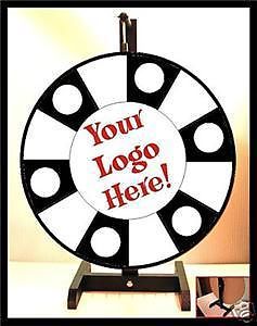 Prize wheel 24&#034; spinning portable tabletop-custom logo for sale