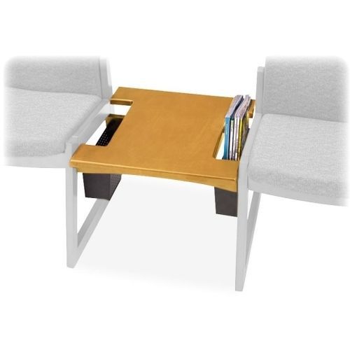 SAF7966MO Table, Connecting, Center, 1&#034;Thick, 21&#034;x21&#034;x17&#034;, Medium Oak