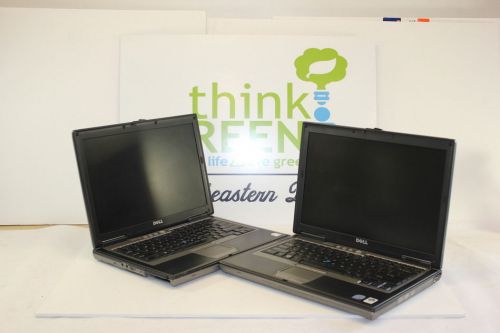 Lot of 2 Dell Laptops D630 D620 Core 2 duo 2.0Ghz 2Gb 512MB NO HDD