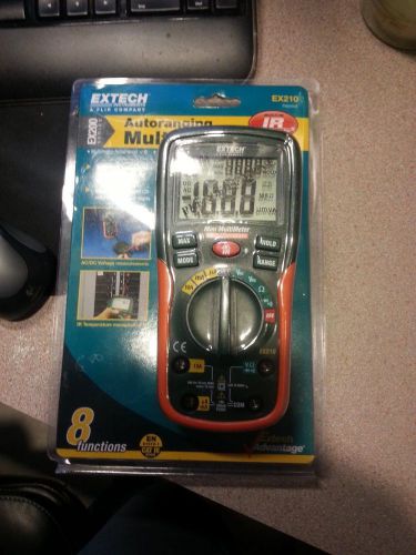 EXTECH EX210 Autoranging Multimeter with built in IR Thermometer
