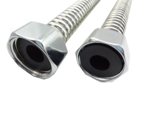 1 pcs of 30cm 1/2&#034;Corrugated Flexible Stainless Steel hose Tubing Pipe Piping