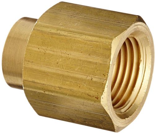 Brass Pipe Welding Fitting Reducer Pling 1/2&#034; Female 1/4&#034; Rc4f2f