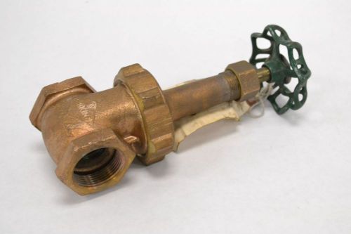 Jenkins 47-u 300owg 150 bronze threaded 1-1/4 in npt gate valve b276693 for sale