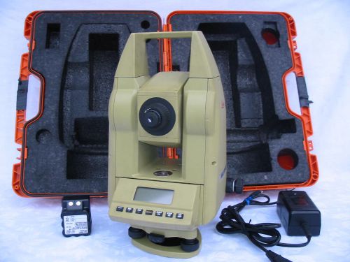 LEICA TC600 5&#034; TOTAL STATION FOR SURVEYING 1 MONTH FREE WARRANTY
