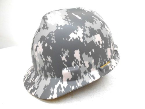 MSA , V-Gard Hard Hat, Army Camo Pattern, 10103908