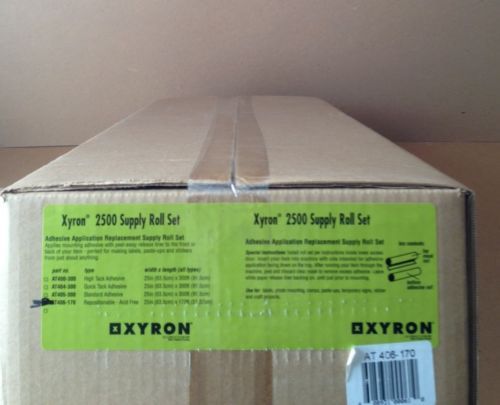 Xyron 2500 Supply Roll Set 170&#039; -NEW