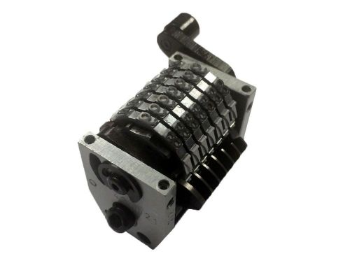 Numbering machine heidelberg mo 7 digits convex backward press offset parts for sale
