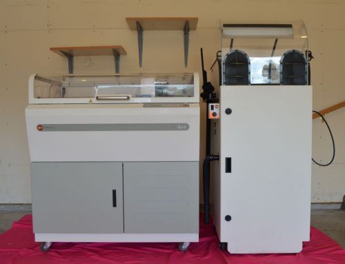 ZCORP Z406 3D Printer Rapid Prototyping System-Full Color &amp; ZD4 Depowdering Unit