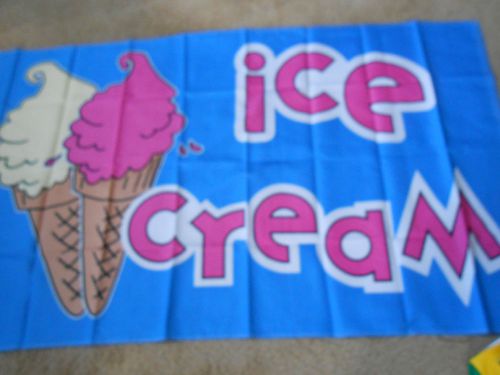 ICE Cream, new 3&#039; x 5&#039; flag