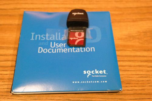 Socket SDIO In-Hand Scan Card SDSC 3E 8510-00209 with Installation Guide