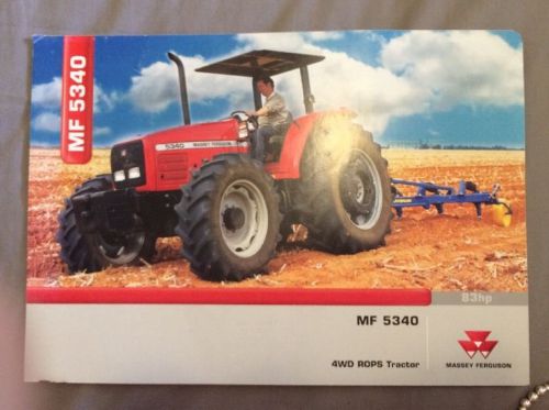 Massey Ferguson MF 5340 Tractor Sales Leaflet Brochure