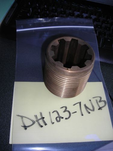 Dh1237nb bronze chuck nut for gardner-denver pneumatic drifter drill new for sale