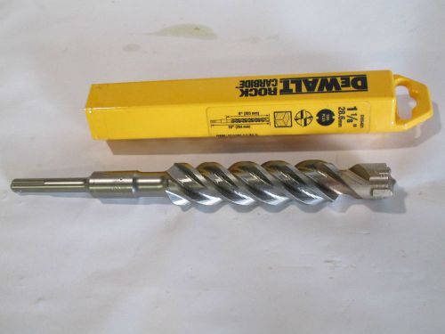 DeWalt DW5481 1-1/8&#034; x 8&#034; x 10&#034; 4 Cutter SDS+ Rotary Hammer Bit NEW