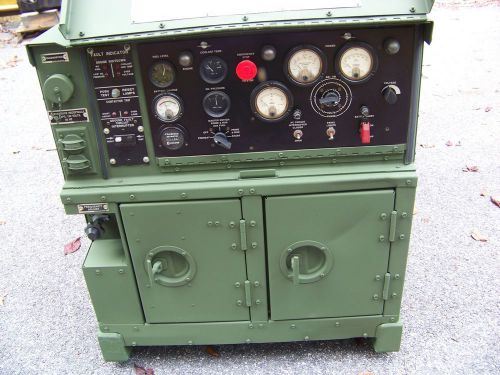 Military generator 10 kw mep-803a only 300  hrs 120/240 60hz excellent condition for sale